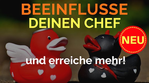 Beeinflussen Sie Ihren Chef - Führung von unten Online-Kurs eLearning