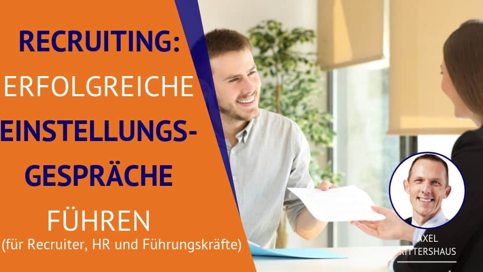 Einstellungsgespräche und Recruiting A-Z Online Kurs