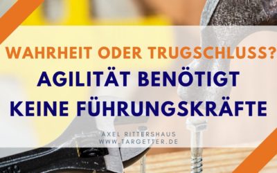 Agilität braucht keine Führungskräfte – Wahrheit oder Trugschluss?