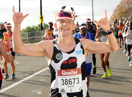 Axel Rittershaus beim 89 km Comrades Ultra Marathon 2019