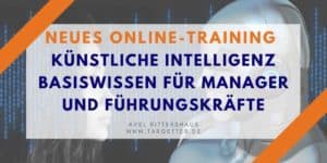 Künstliche Intelligenz Manager Führungskräfte Online-Training