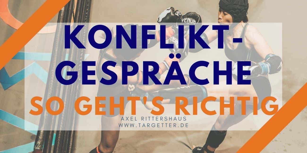 Konfliktgespräche So führt man sie richtig