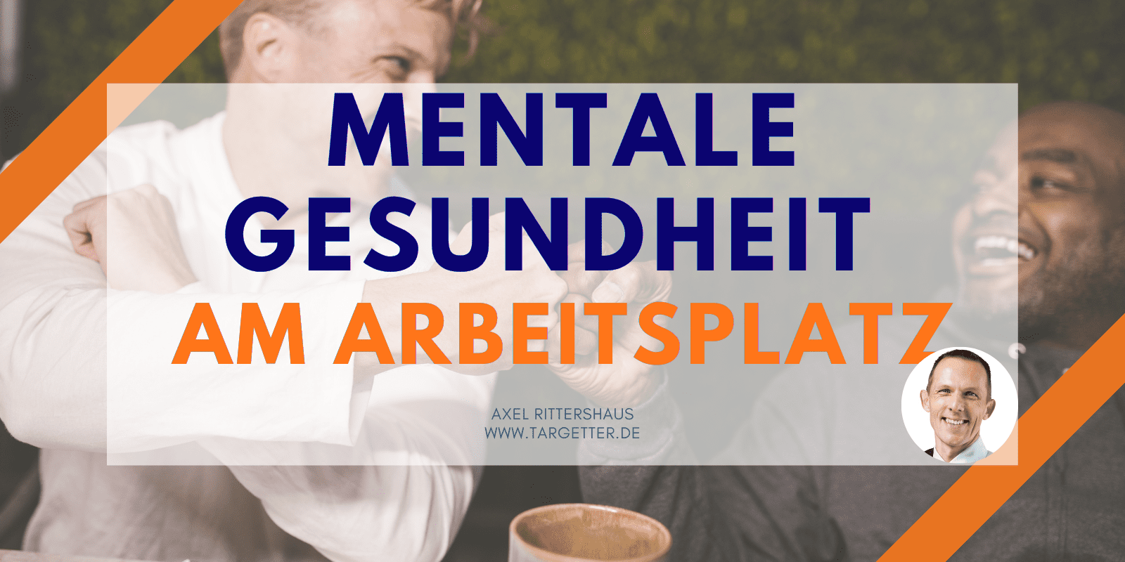 Titelfolie mit Überschrift: Mentale Gesundheit am Arbeitsplatz