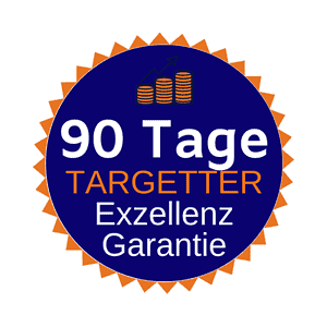 Garantiesiegel für die 90 Tage Targetter Exzellenz Garantie