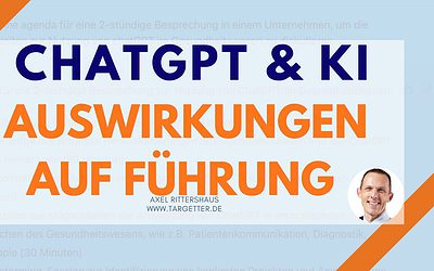 Welche Auswirkungen haben ChatGPT und KI auf die Arbeit von Führungskräften?