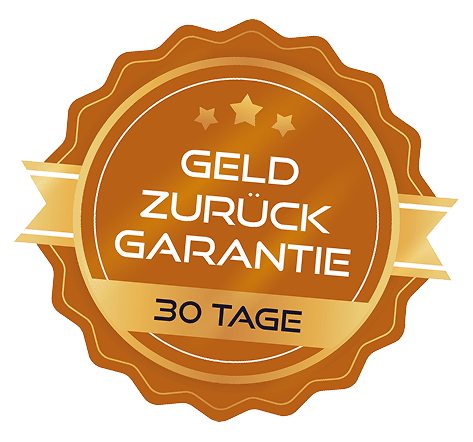 Geld zurueck Garantie - 30 Tage