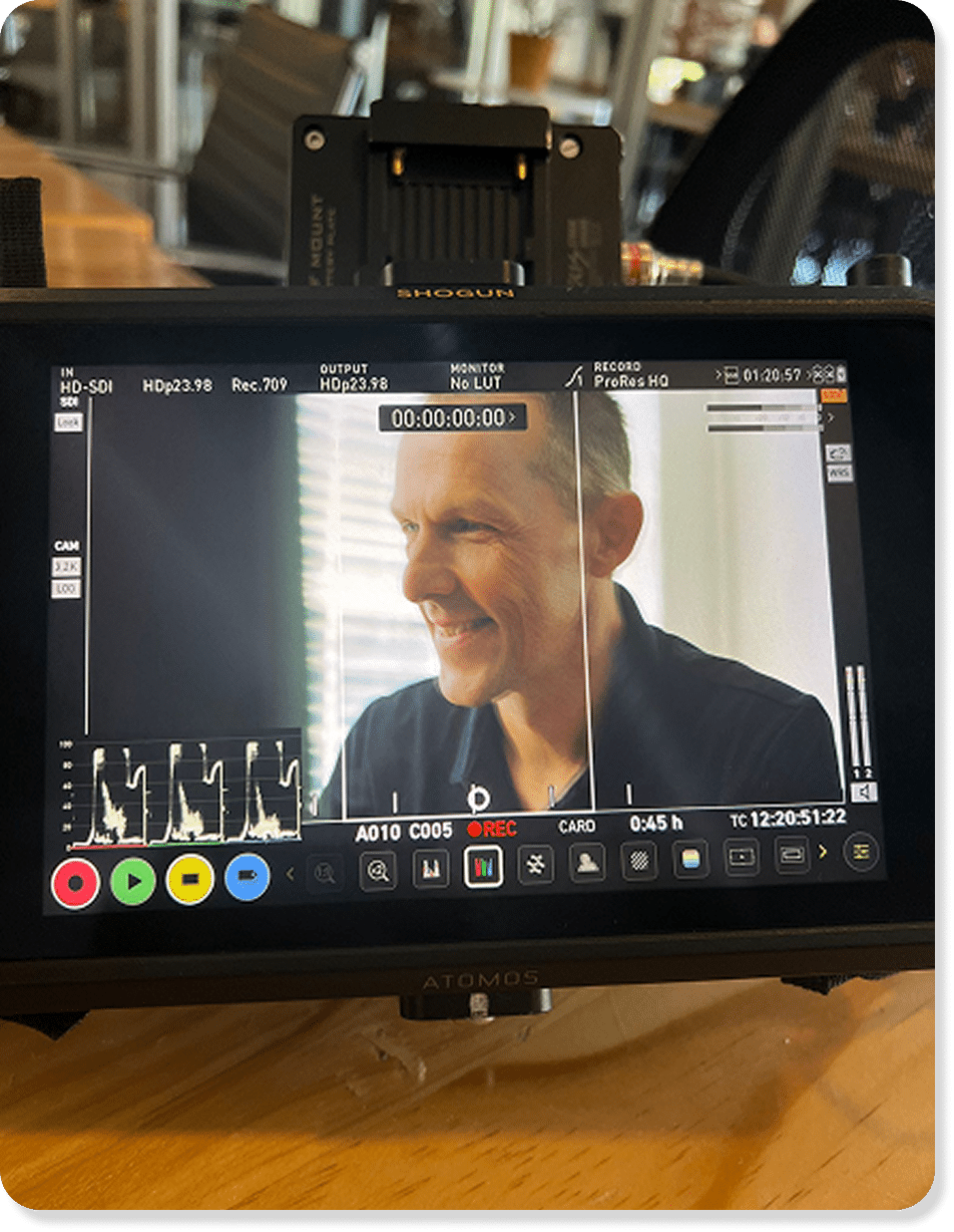 Axel Rittershaus mit Zebra